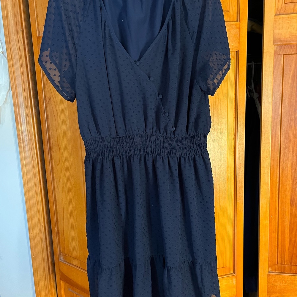 Nautical blue dress